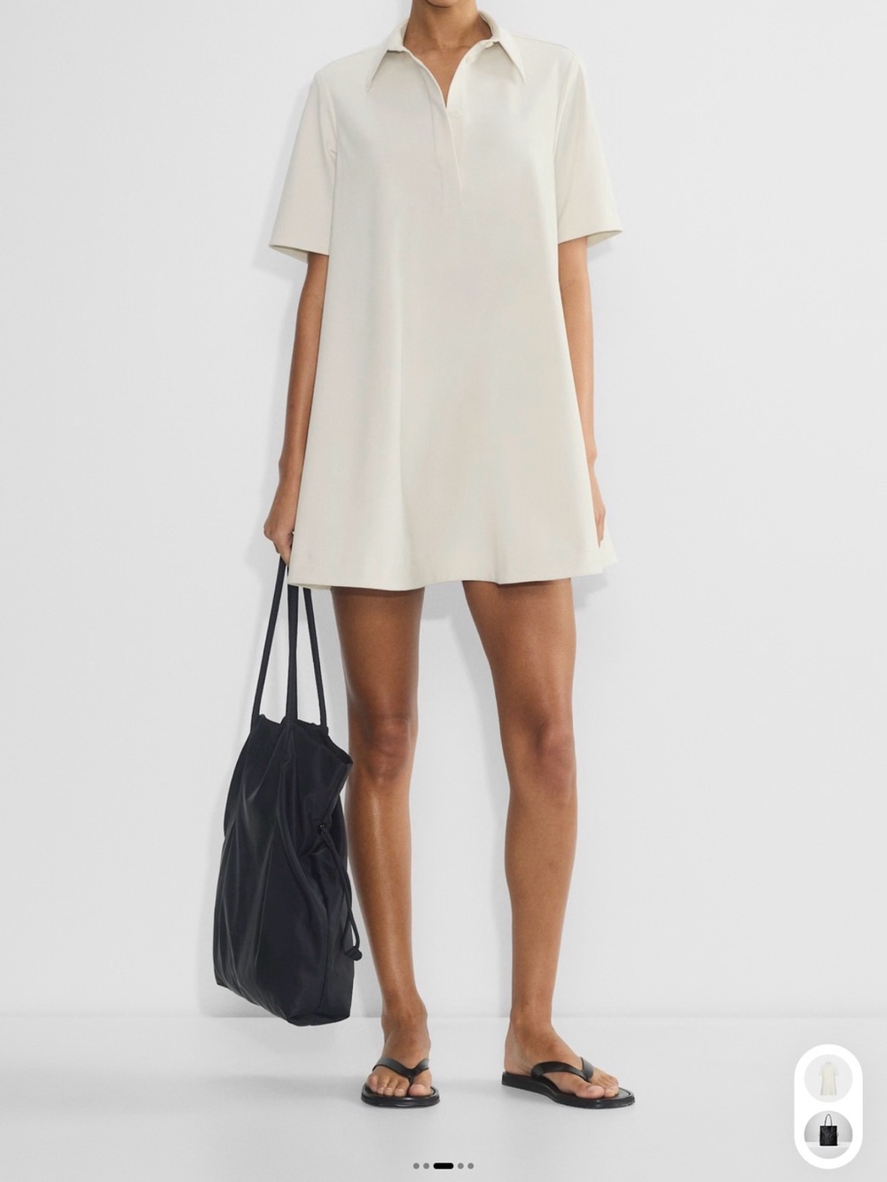 BRAND NEW Aritiza BABATON RESOLUTE POPLIN DRESS